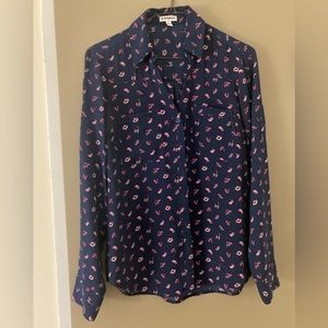 Express Floral Portofino Shirt